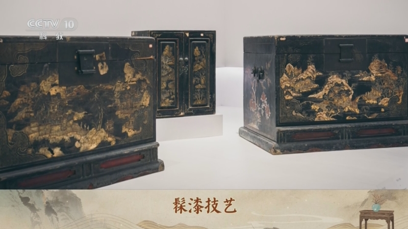 百家讲坛]古韵流芳说家具（第三部） 6 多彩箱柜明代的提盒