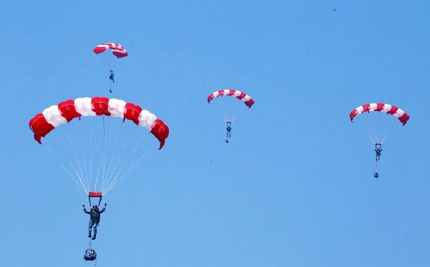 翼伞是中国空降兵侦察兵部队的主力装备