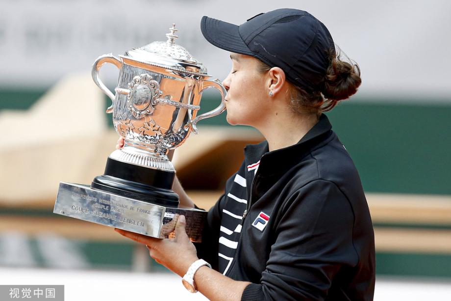 [高清组图]法网-巴蒂胜捷克黑马 首夺大满贯冠军