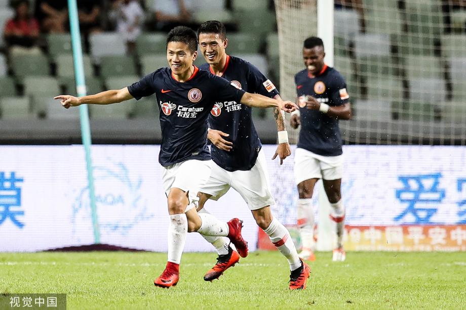 图中超马里破门朱宝杰救主深圳11平人和