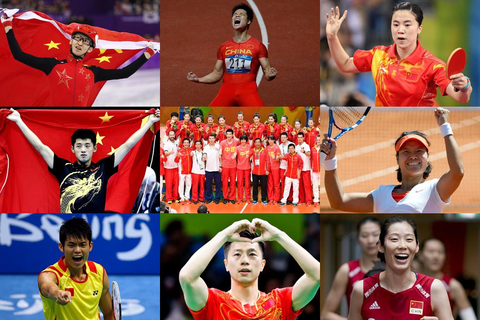 [图]盘点那些获得"中国青年五四奖章"的体坛楷模_体育_央视网(cctv.