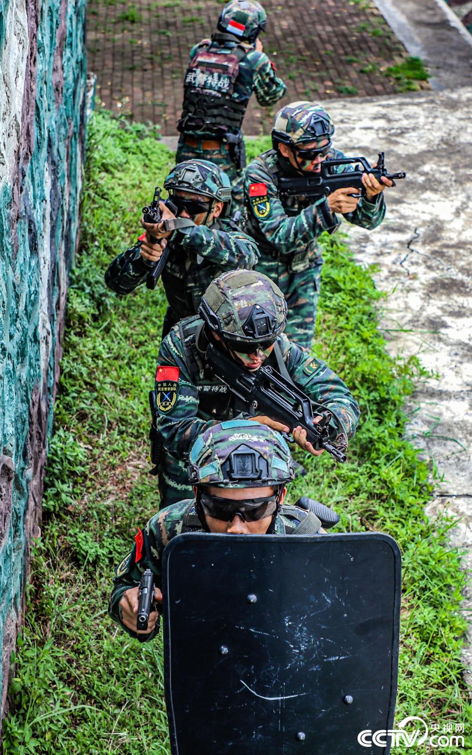 武警训练图片 特战队图片