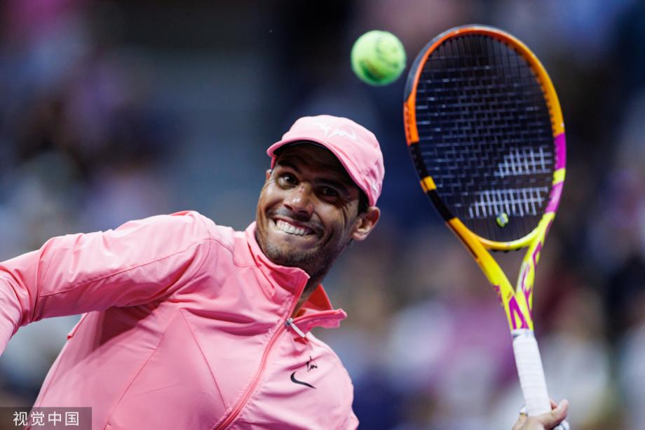 [图]纳达尔18连胜加斯奎特 12次打入美网16强