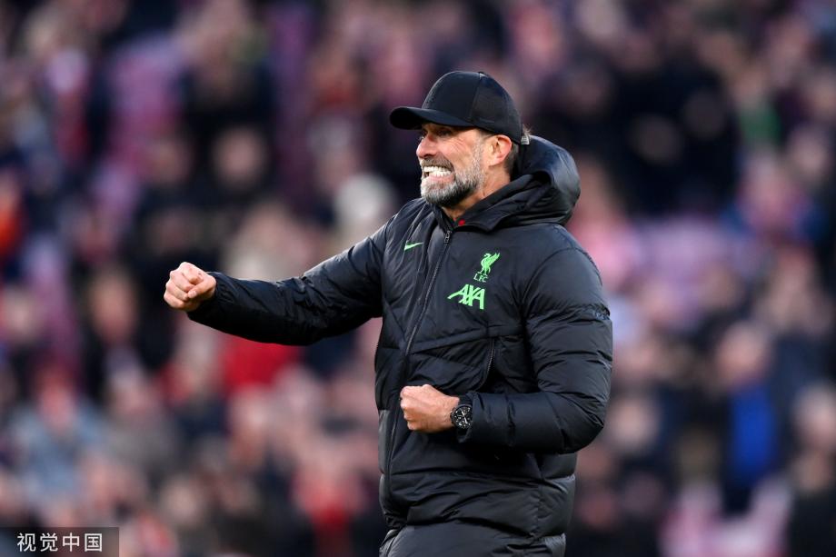 英超-若塔破门努涅斯建功 利物浦3-1伯恩利