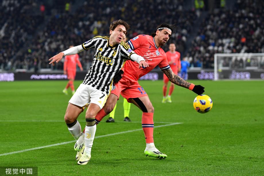 意甲-尤文0-1乌迪内斯遭2连败 近3轮仅1分