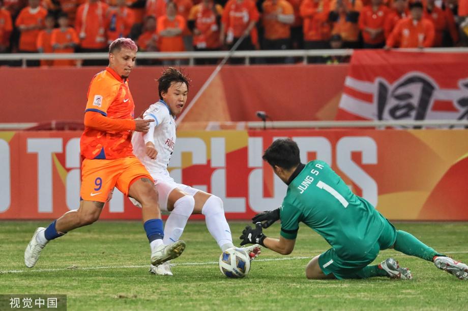 亚冠-费南多破门 山东泰山2-3川崎前锋