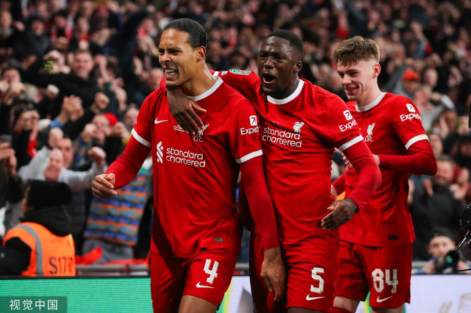 英联杯-范戴克加时赛绝杀 利物浦1-0切尔西夺冠