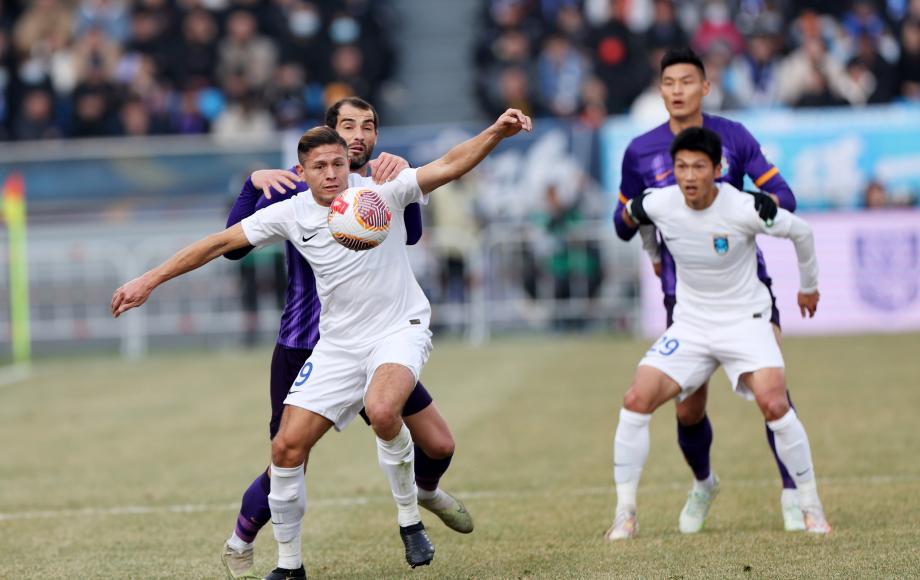 巴顿助攻阿代米进球 天津津门虎平南通支云