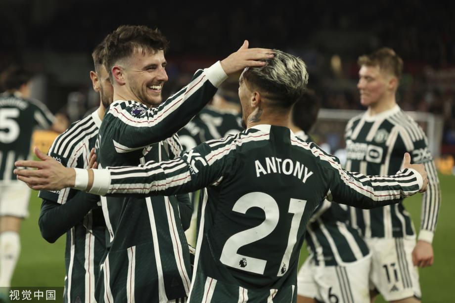 芒特补时破门后又遭绝平 曼联1-1布伦特福德