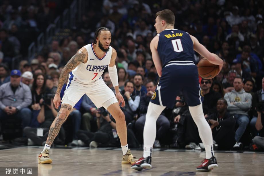 约基奇空砍三双乔治28分 哈登20+8快船胜掘金