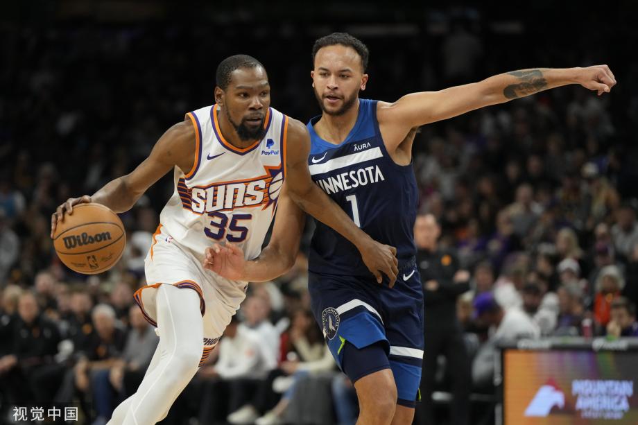 杜兰特22+6+6 太阳五人得分上双主场力擒森林狼