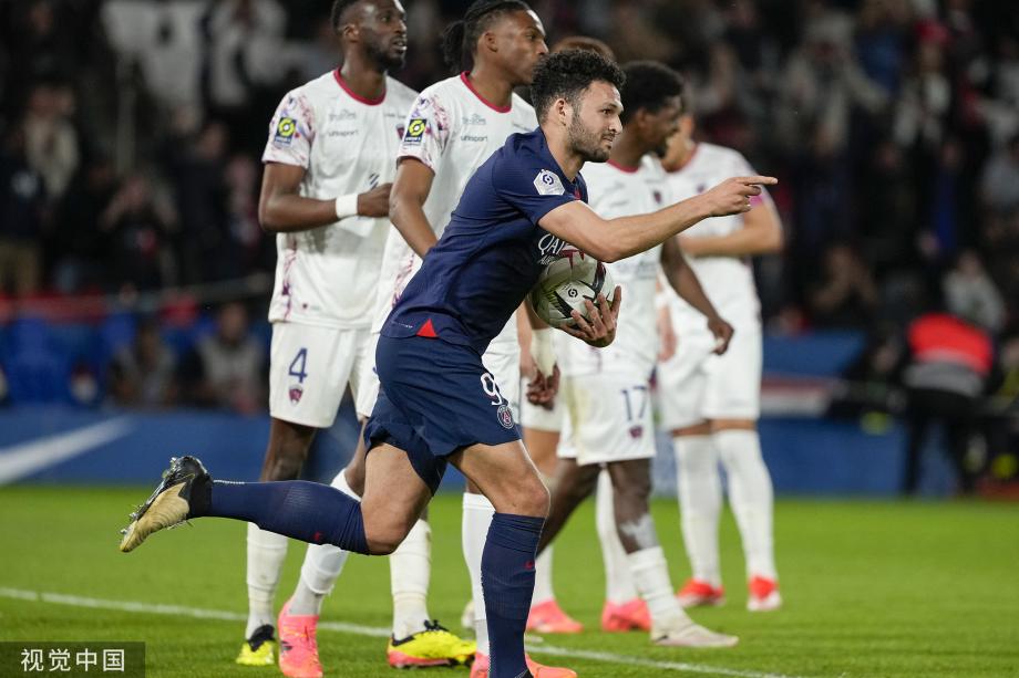贡萨洛-拉莫斯破门 巴黎1-1克莱蒙24轮不败