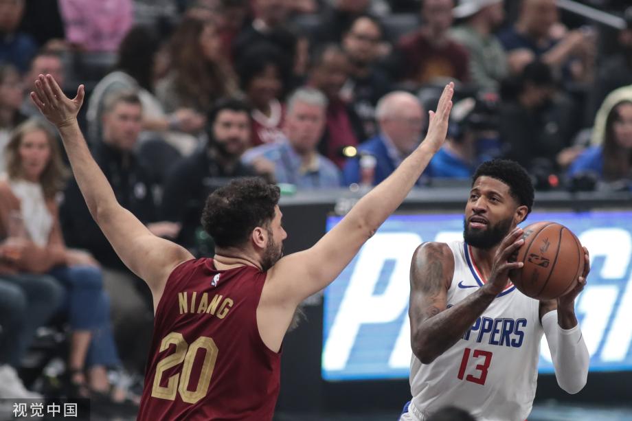 乔治39+11加兰28+8 哈登22分快船大逆转骑士