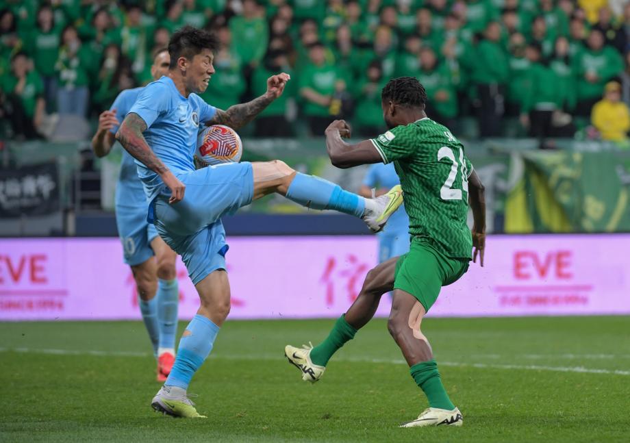 中超-爆冷！国安主场1-2不敌新鹏城遭赛季首败