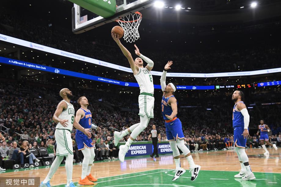 布伦森39分塔图姆低迷18分 尼克斯轻取凯尔特人