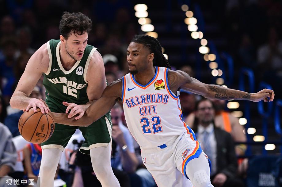 亚历山大23+7 雷霆复仇雄鹿四连胜