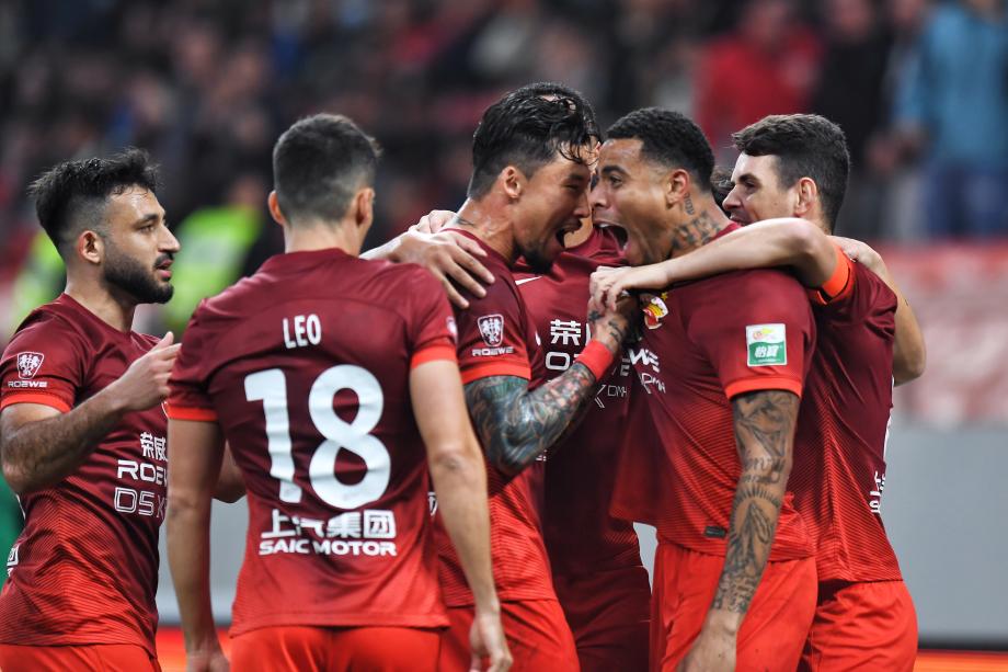 中超-武磊梅开二度 上海海港4-3逆转山东泰山