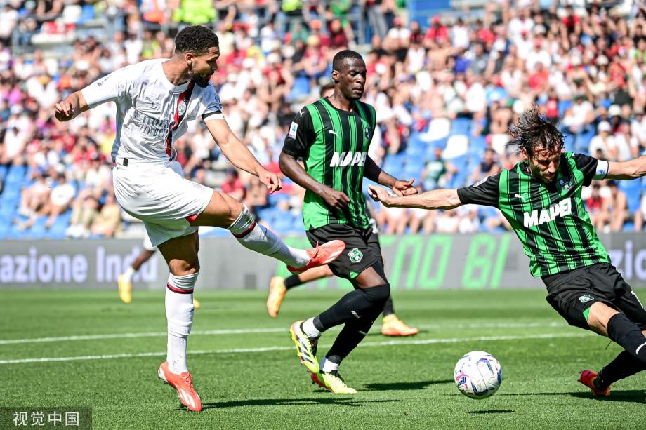 意甲-开场10分钟连丢2球 米兰3-3萨索洛