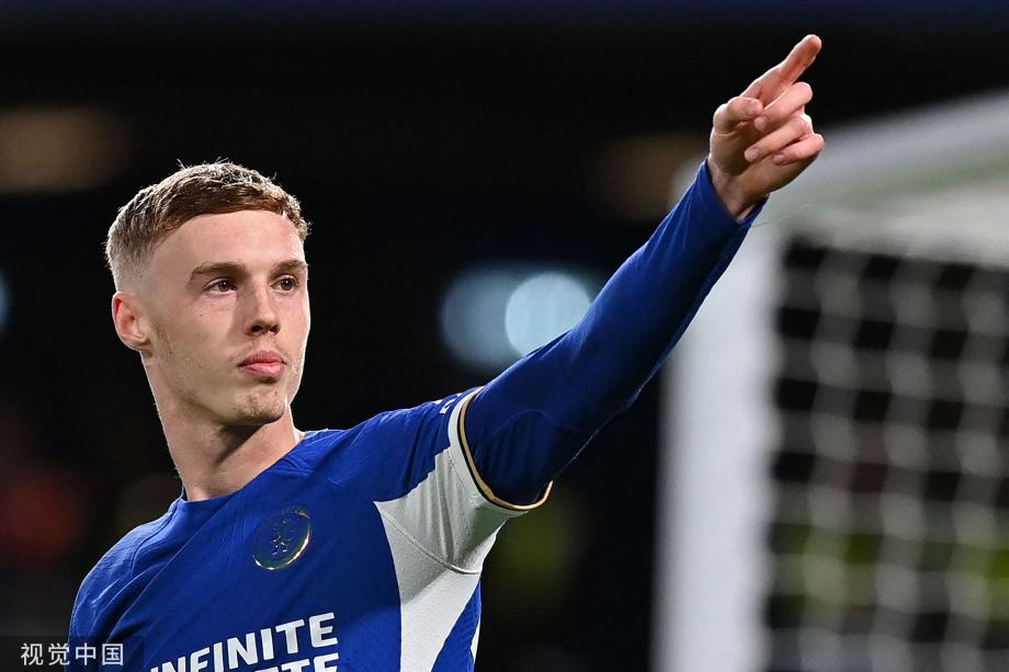 帕尔默大四喜 切尔西主场6-0大胜埃弗顿