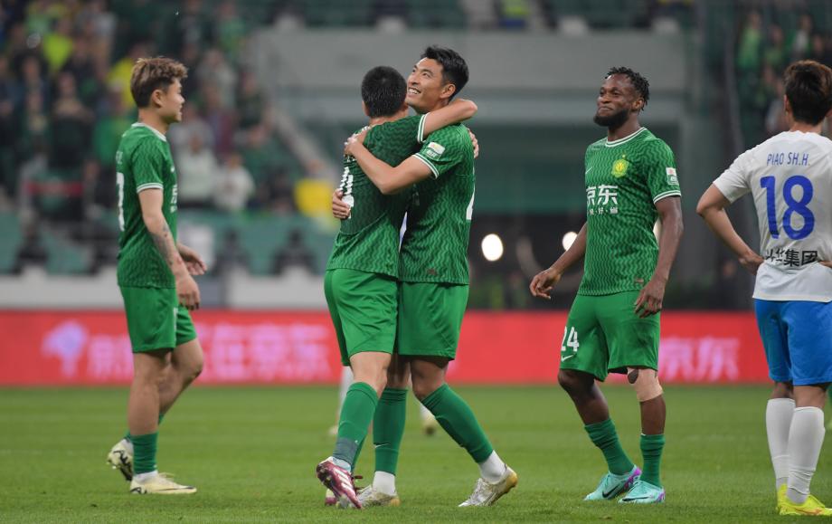 恩加德乌破门李可凌空斩 国安4-1战胜西海岸