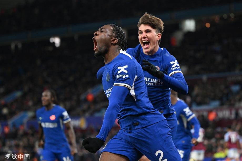 加拉格尔世界波 切尔西连扳两球2-2战平维拉