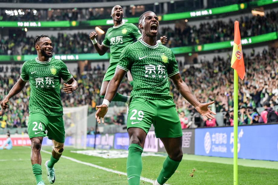 古加破门法比奥建功 北京国安2-1成都蓉城
