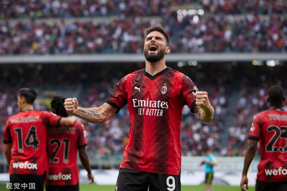 意甲-吉鲁破门佳夫乌龙 AC米兰3-3热那亚