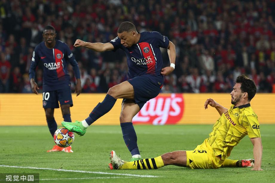 胡梅尔斯破门 多特总比分2-0晋级欧冠决赛