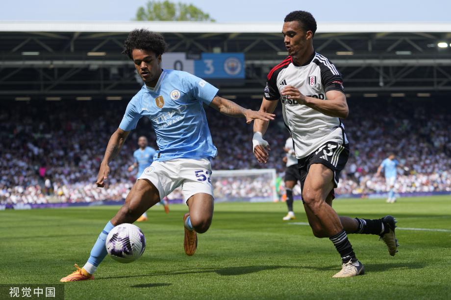 格瓦迪奥尔双响 曼城4-0富勒姆 反超阿森纳2分领跑