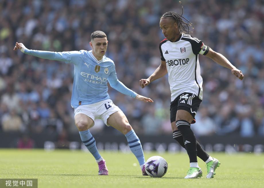 格瓦迪奥尔双响 曼城4-0富勒姆 反超阿森纳2分领跑