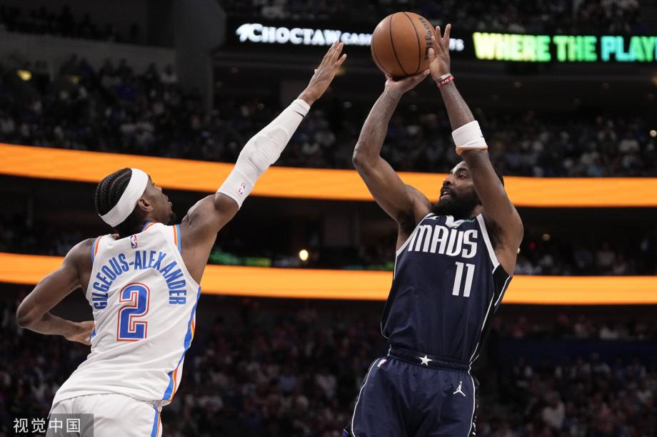 东契奇丢关键罚球 雷霆逆转独行侠总分2-2