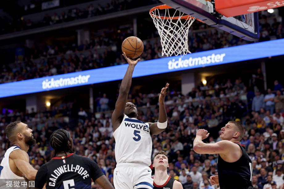 约基奇40+13爱德华兹低迷 掘金大胜森林狼3-2