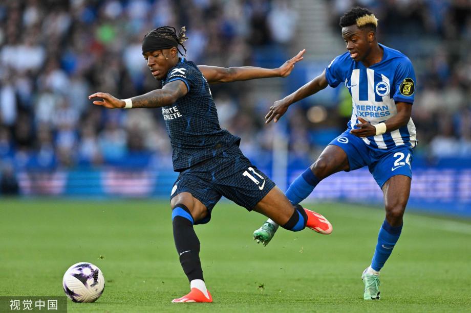 英超-帕尔默破门 切尔西2-1布莱顿距第5热刺3分