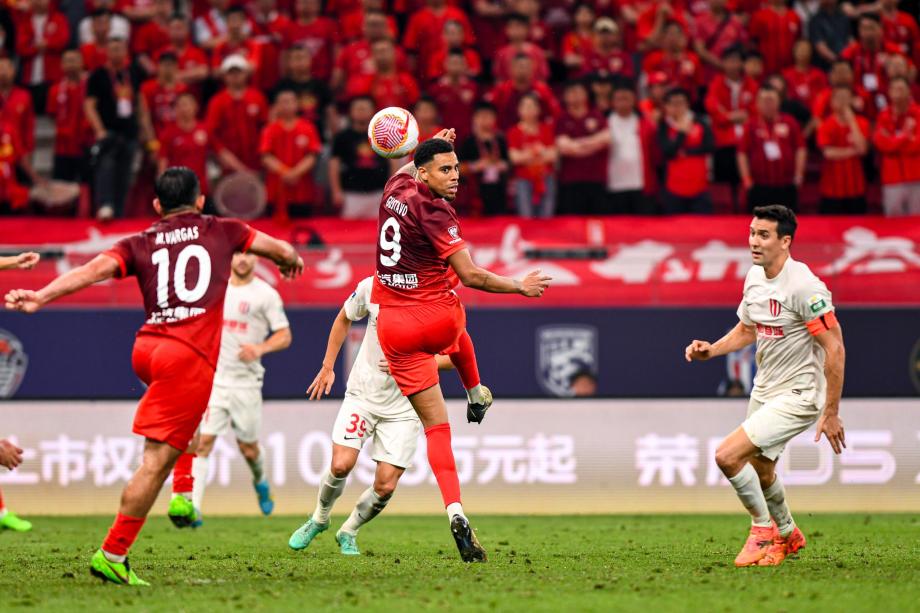 中超-奥斯卡巴尔加斯破门 海港2-0蓉城取五连胜