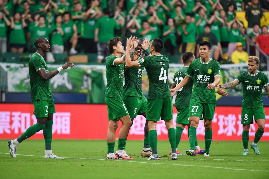 四人破门 北京国安主场四球击败沧州雄狮