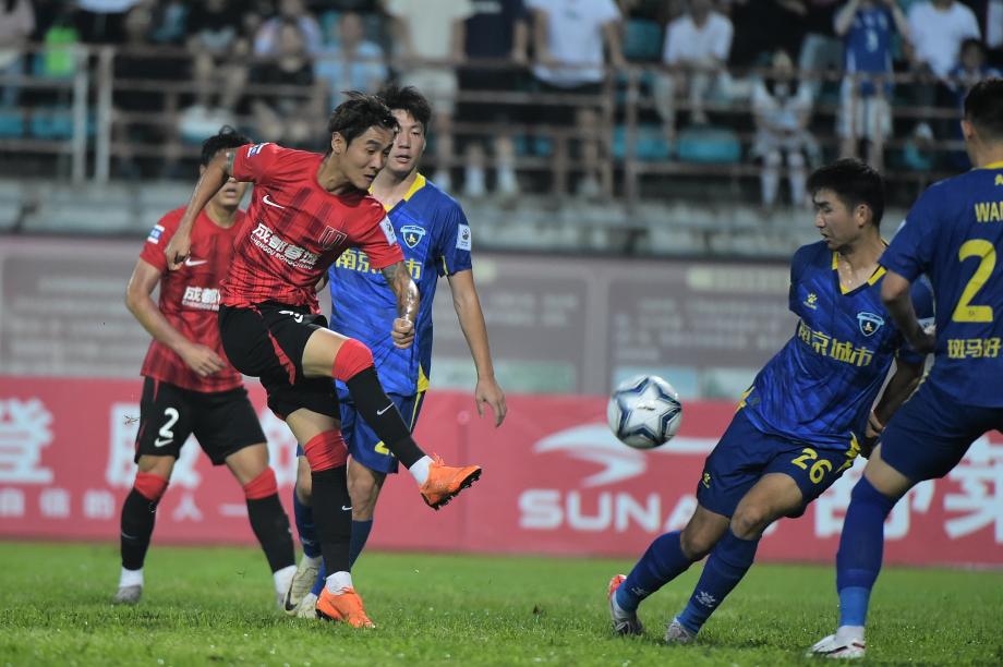 韦世豪破门 成都蓉城2-1南京城市晋级4强