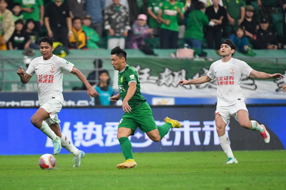 法比奥戴帽王子铭两球 国安8-1狂胜亚泰