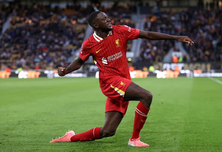 萨拉赫点射 利物浦客场2-1狼队登顶积分榜