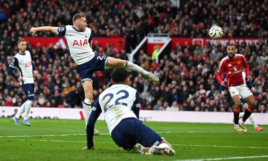 英超-10人曼联0-3惨败热刺 近5轮输3场跌至第12