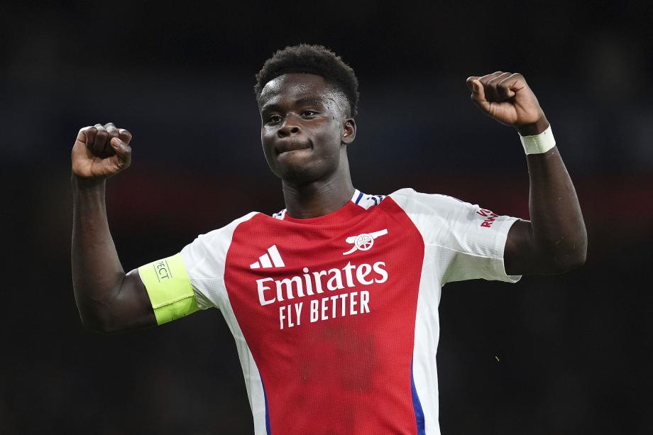 欧冠-哈弗茨萨卡破门 阿森纳2-0巴黎圣日耳曼