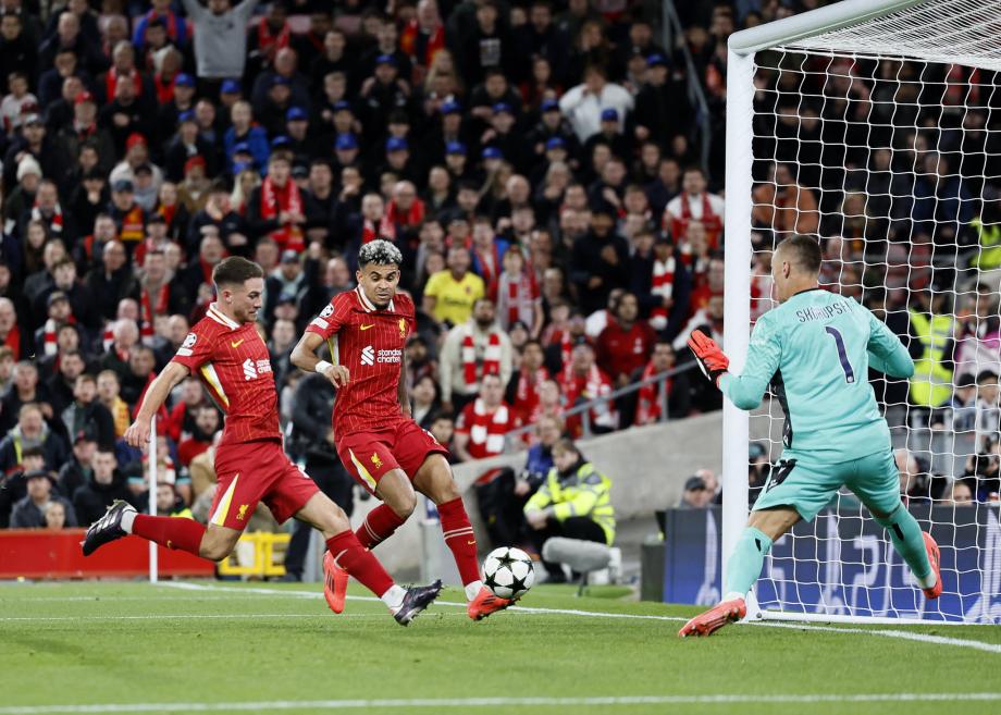 欧冠-萨拉赫传射麦卡利斯特建功 利物浦2-0博洛尼亚