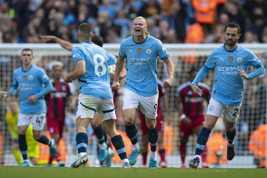 科瓦契奇梅开二度 曼城主场3-2逆转富勒姆