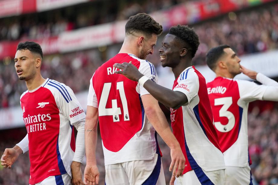 萨卡1射2传 阿森纳3-1逆转南安普敦7轮不败