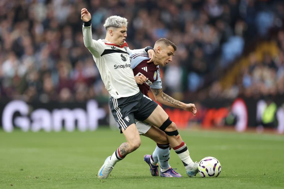 英超-B费任意球中框马奎尔伤退 曼联0-0战平维拉