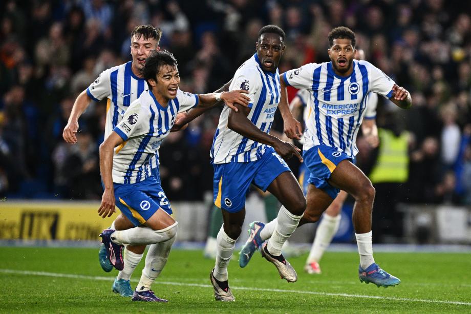 英超-约翰逊麦迪逊破门 热刺2-3遭布赖顿逆转