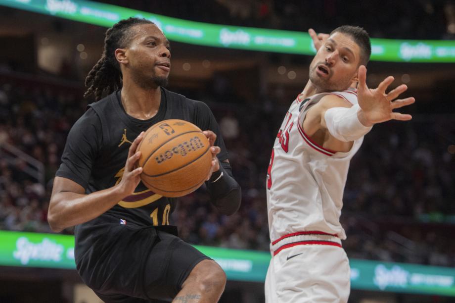 米切尔37+7全队四人20+ 骑士擒公牛14连胜