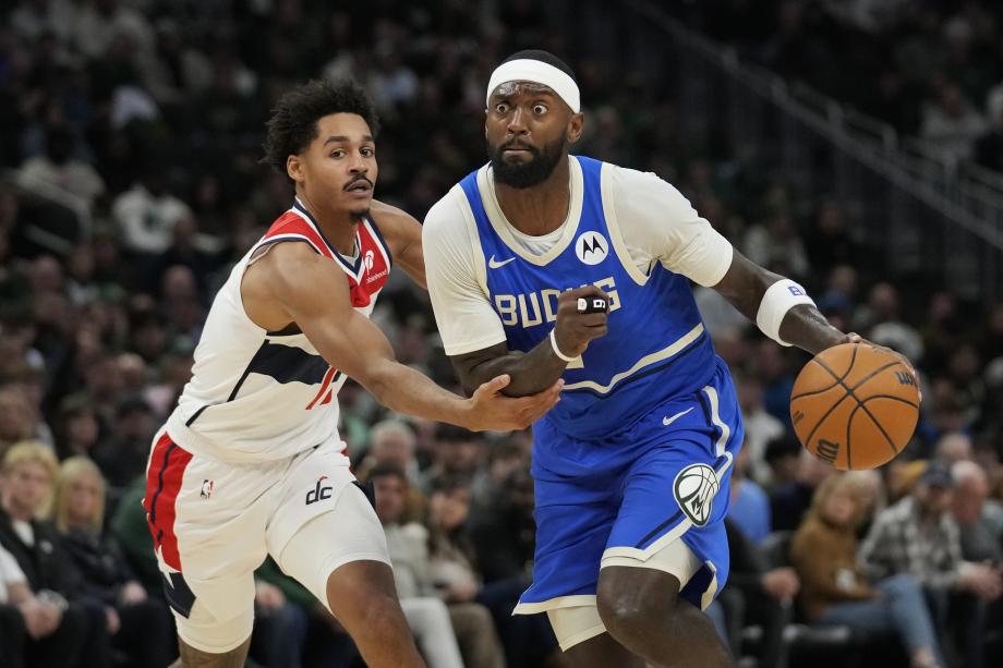 NBA-奇才114-124雄鹿 字母哥42分12板11助