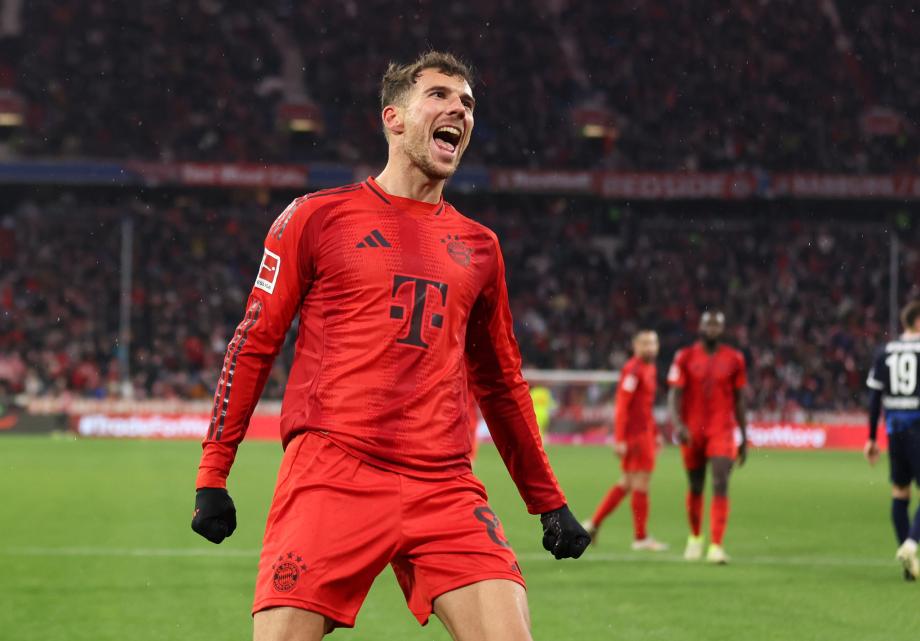 于帕破门穆西亚拉双响 拜仁4-2战胜海登海姆