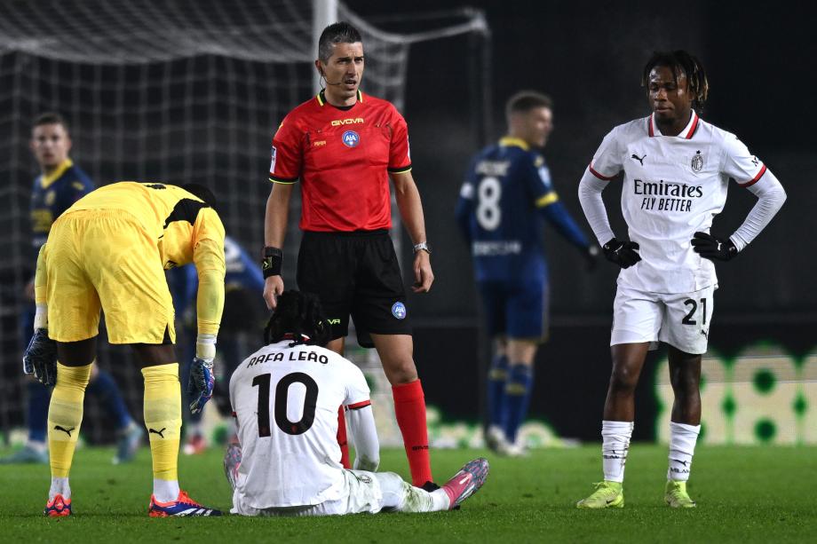 赖因德斯建功 AC米兰客场1-0小胜维罗纳