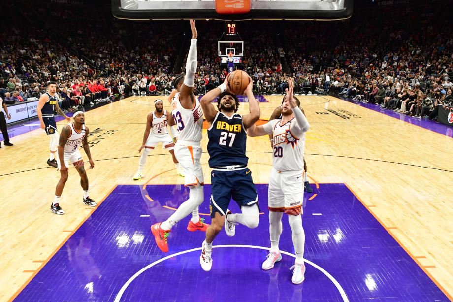 杜兰特比尔合砍54分约基奇25+15 太阳克掘金